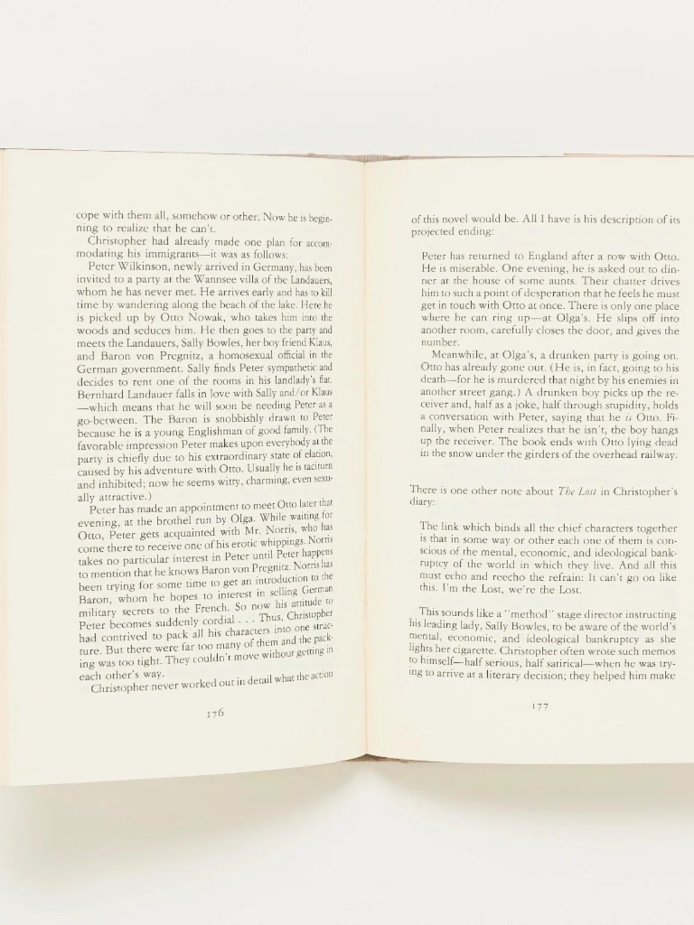 Christopher and His Kind INSCRIBED by CHRISTOPHER ISHERWOOD to STEVE HAMILTON